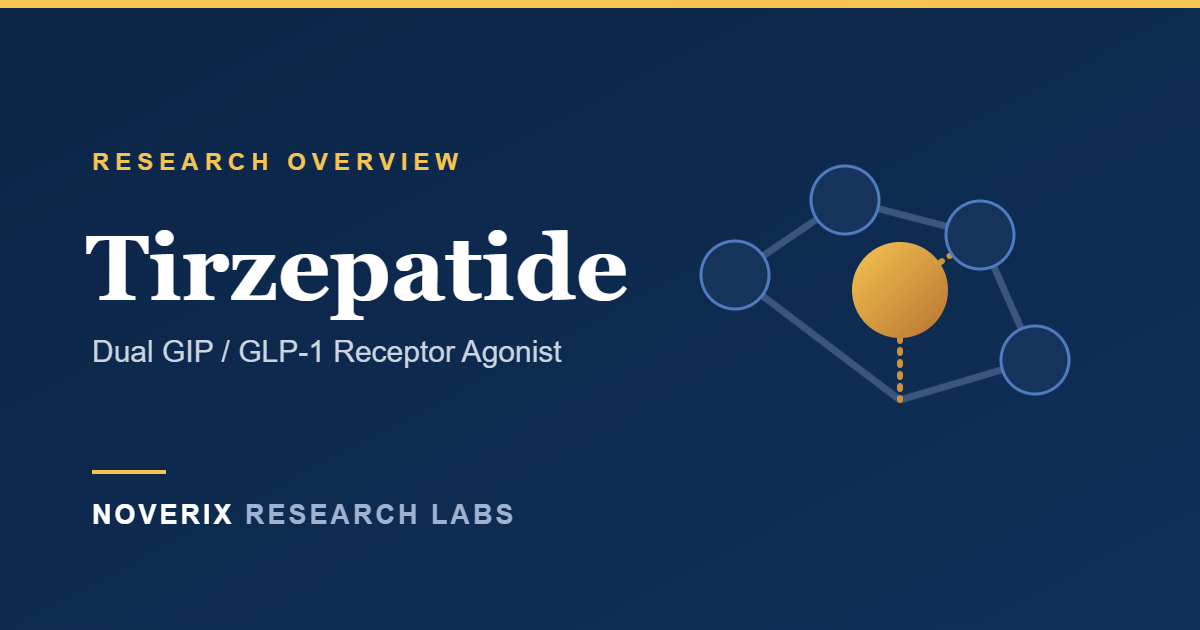 Tirzepatide — Noverix Research Labs