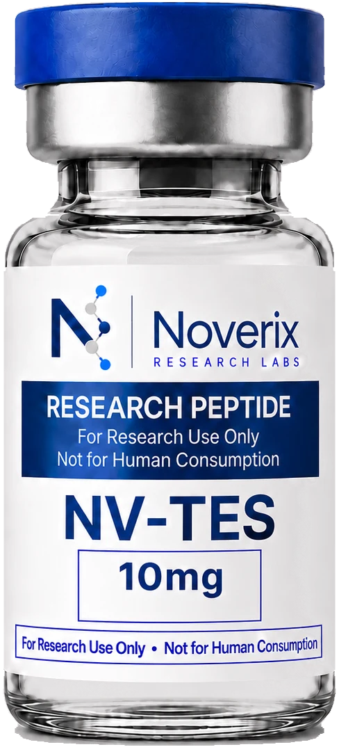 NV-Tes 10mg research vial, Noverix Research Labs